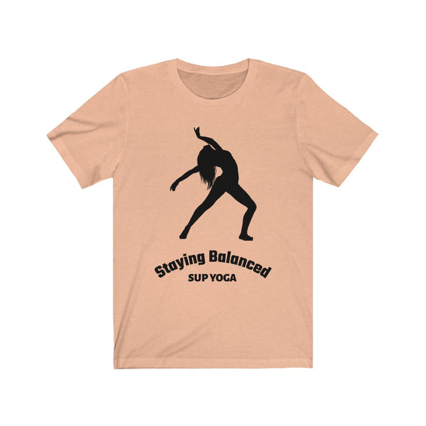 SUP -Paddleboard - Standup Yoga - 'Staying Balanced' Quality Tee