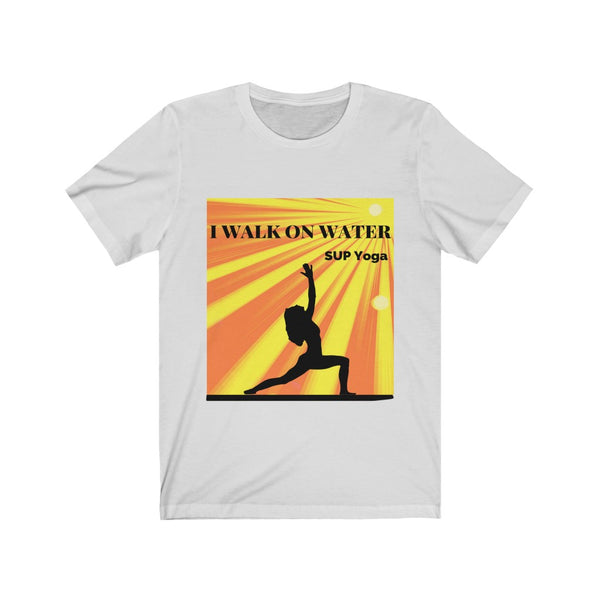 SUP - Paddleboard - Standup Yoga Tee - 'I Walk On Water'