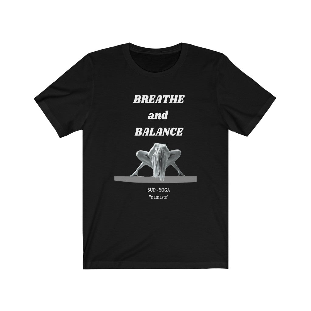 A T-shirt For The Elite SUP - Paddleboard - Standup Yoga Squad - The balanced 'Prana' Breathers.