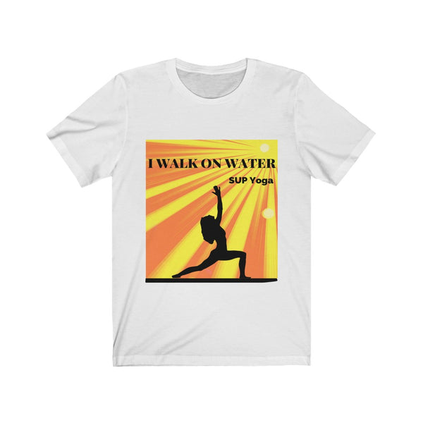 SUP - Paddleboard - Standup Yoga Tee - 'I Walk On Water'