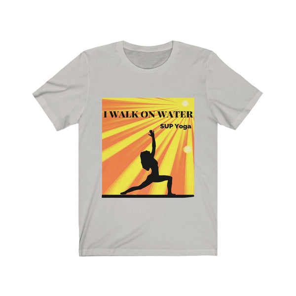 SUP - Paddleboard - Standup Yoga Tee - 'I Walk On Water'