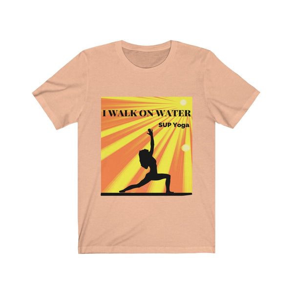 SUP - Paddleboard - Standup Yoga Tee - 'I Walk On Water'