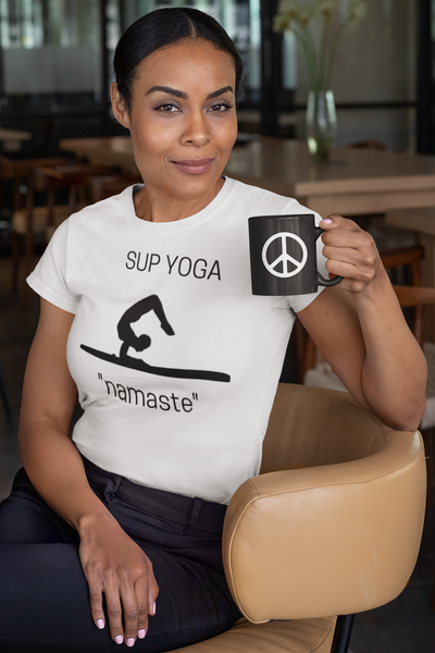 A Unique Tee For Lovers of SUP - Paddleboard - Standup Yoga