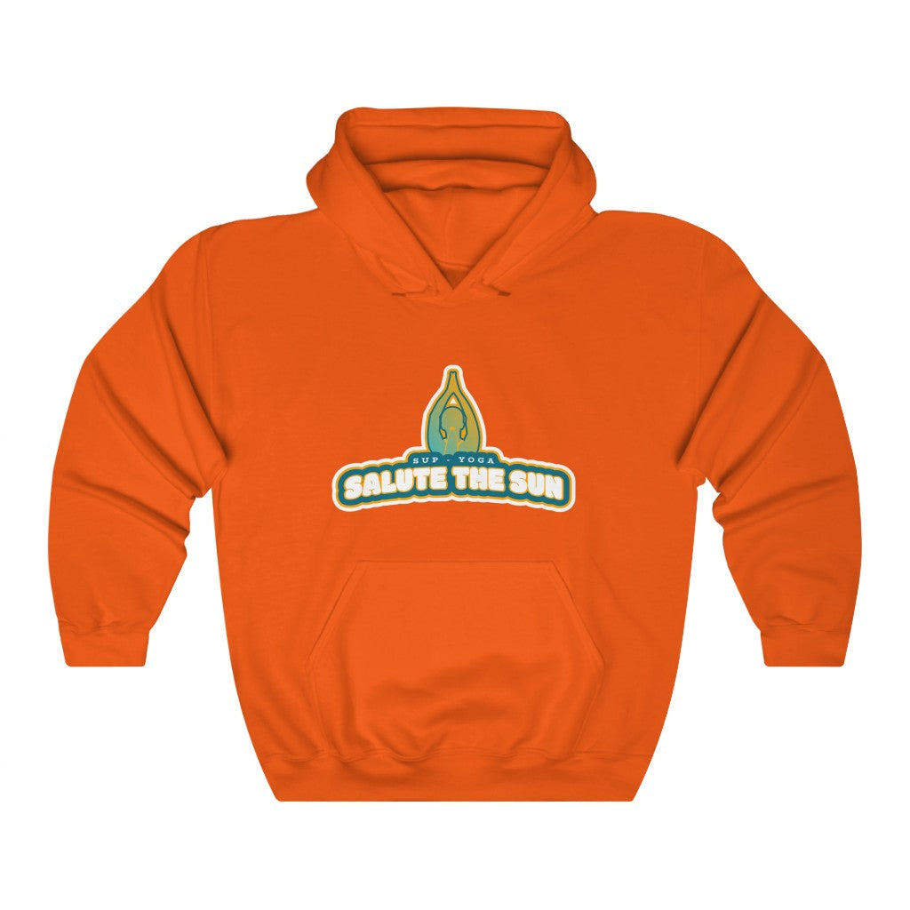 SUP - Paddleboard - Standup Yoga - 'Salute The Sun' - Hoodie