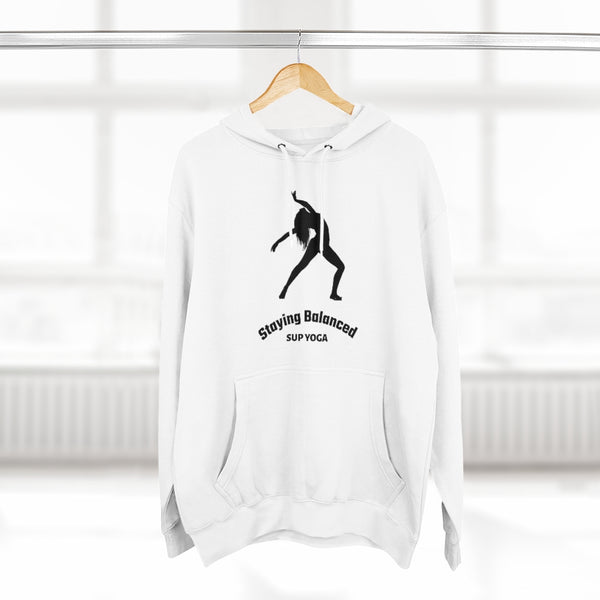 SUP - Paddleboard - Standup Yoga - 'Staying Balanced' Quality Hoodie