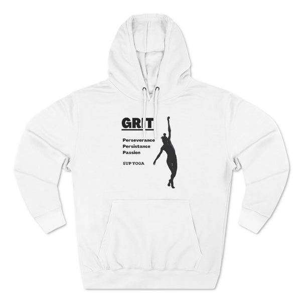 A Teeshirt for SUP - Paddleboard - Standup Yoga Lovers Declaring the Level of GRIT Needed to Master the Technique.