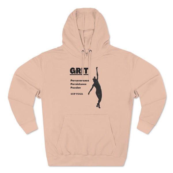 A Teeshirt for SUP - Paddleboard - Standup Yoga Lovers Declaring the Level of GRIT Needed to Master the Technique.