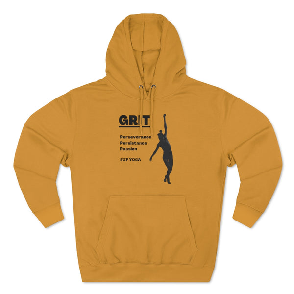 A Teeshirt for SUP - Paddleboard - Standup Yoga Lovers Declaring the Level of GRIT Needed to Master the Technique.